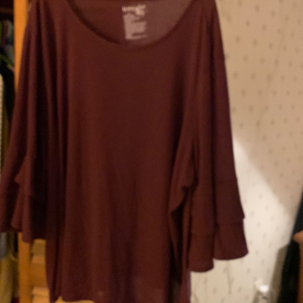 Burgundy sweater